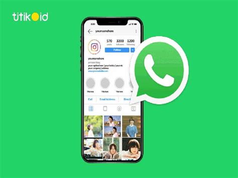 Cara Membuat Link WhatsApp Untuk Bio Instagram