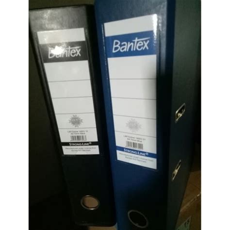 Jual Odner Bantex A4 1450 Hitam Biru Hitam Jakarta Utara MMT2