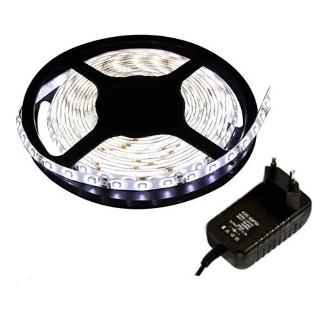 Kit Fita Led Branco Frio Leds M Fonte Gr Tis No Shoptime