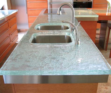 I Think This Is Interesting Recycled Glass Countertops Glass Countertops Glass Kitchen