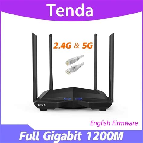 Tenda Enrutador Inal Mbrico AC10 1200Mbps 2 4G 5G Punto De Acceso