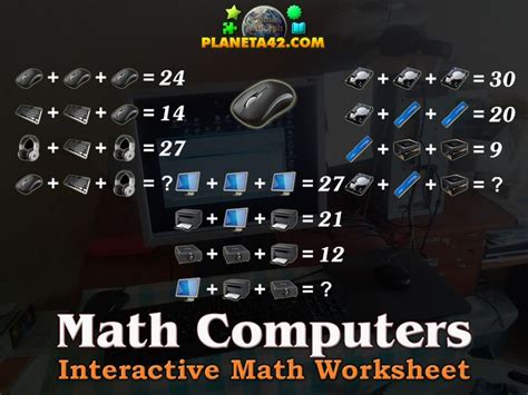 Math Computers | Educational math games, Play math, Math school