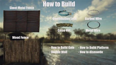 Dayz how to build a fence - kobo building