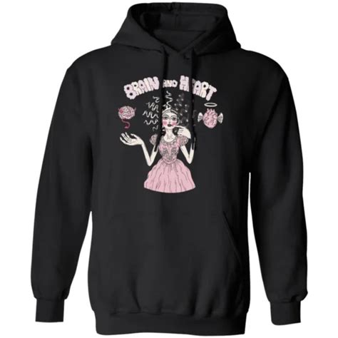 Melanie Martinez Merch Brain And Heart Hoodie - Melanie Martinez Merch ...