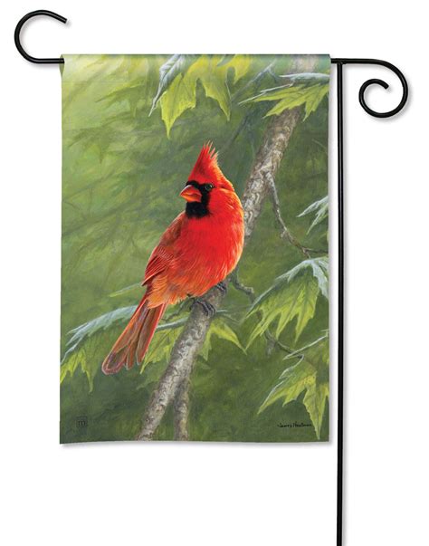 Garden Flag Cardinal The Avant Garden Shop