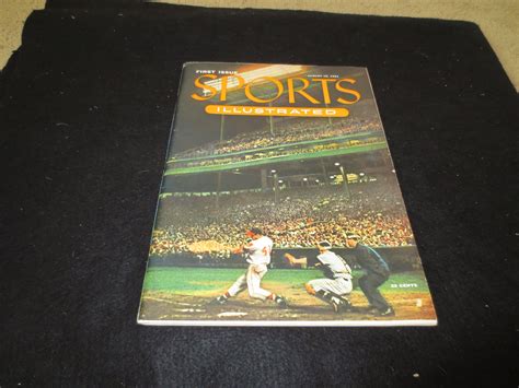 Lot Detail - First Issue Ever of Sports Illustrated 8-16-54 with ...