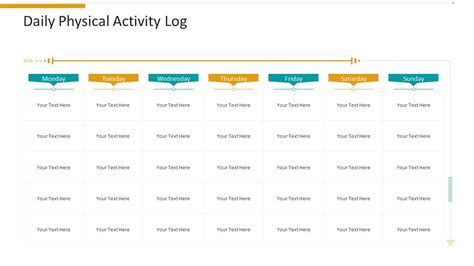 workplace wellness daily physical activity log background
