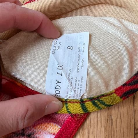 Hawaiian Tropic Bikini S Vintage Tropical Floral Gem