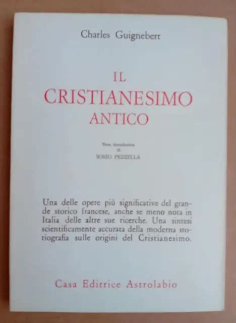 Il Cristianesimo Antico Ed Astrolabio Ubaldini Eur 1100 Picclick It