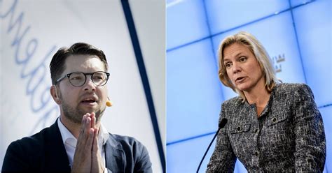 Jimmie Åkesson ”det är Dags Att Sverige Håller Nyval” Svt Nyheter