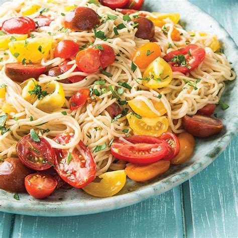 Creamy Tomato Herb Pasta Paula Deen Magazine Recipe Italian