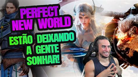 PERFECT NEW WORLD GAMEPLAY INTERFACE E MECÂNICAS REVELADAS YouTube