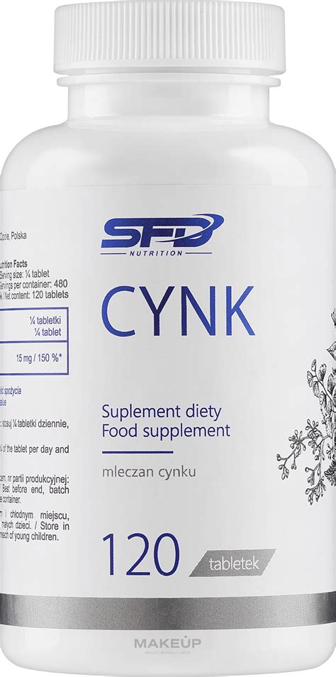 Sfd Nutrition Cynk Zink Kosttillskott Makeup Se