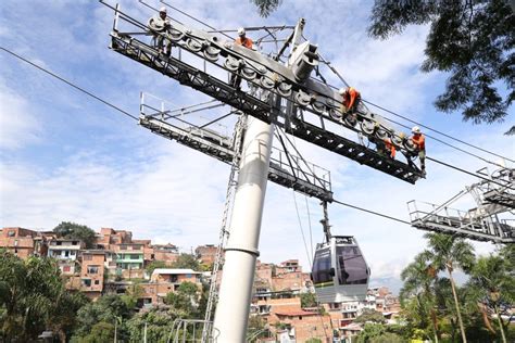 Línea K del metrocable estaría fuera de servicio unas dos semanas tras