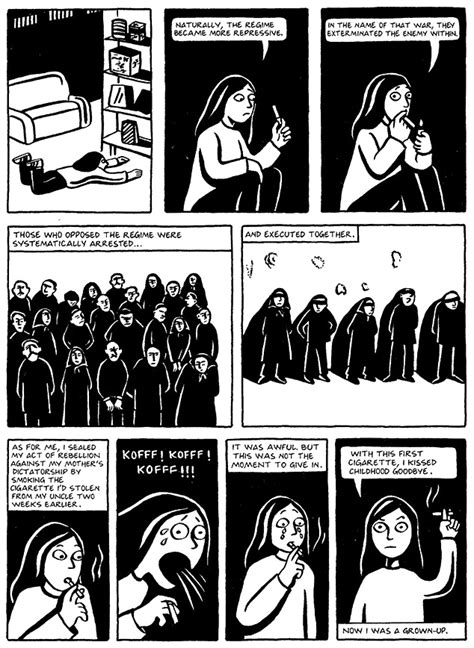 Read Persepolis 1 Section 15 The Cigarette Page 115