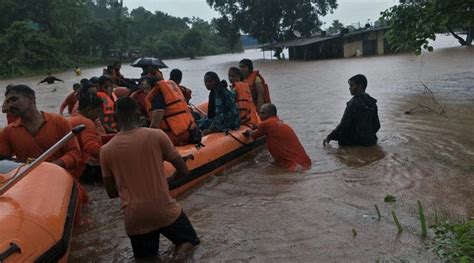 Mumbai Rains Waterlogging In Several Parts Of City Nearly 1000