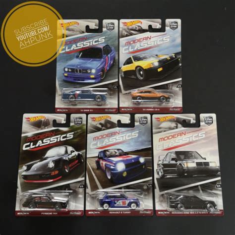 Hot Wheels Car Culture Modern Classic Set Shopee Malaysia