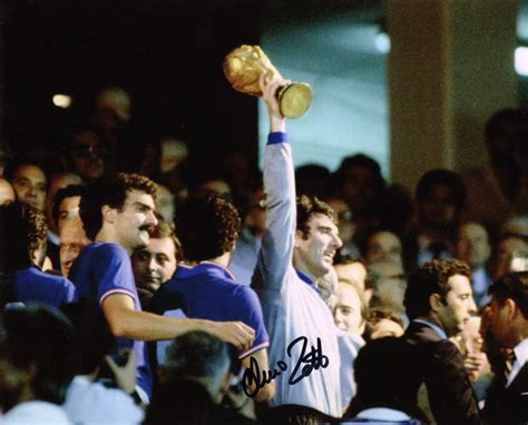 Dino Zoff Signed Photo Soccer Italian National Football Team