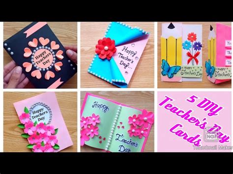 Best Happy Teachers Day Handmade Cards Easy Diy Atelier Yuwa Ciao Jp