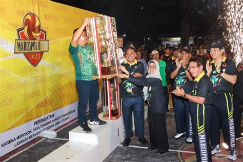 PTPN IV Juara Juara Turnamen Boli Voli Marcopolo Cup Metro Daily