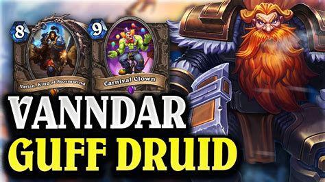 Vanndar Is Crazy In Druid Alterac Valley Hearthstone Youtube