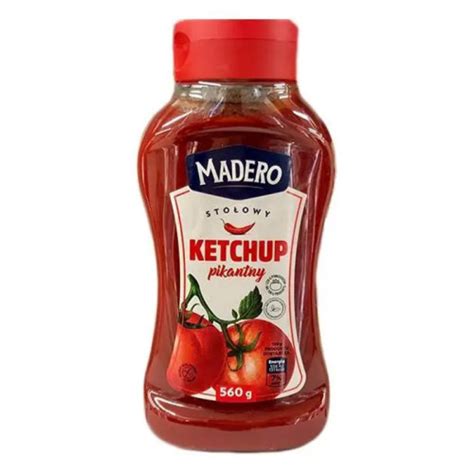 Кетчуп Madero Ketchup Pikantny 560 гр 1643 купить по цене 78 грн