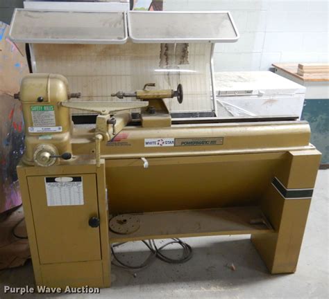 Powermatic 45 Wood Lathe In Udall Ks Item Kj9480 Sold Purple Wave