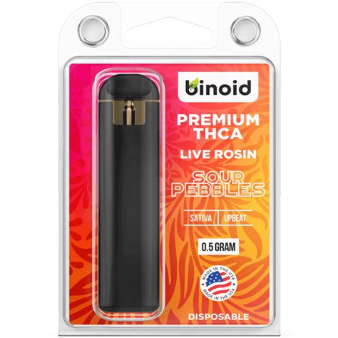 Binoid Thca Live Rosin Disposable 5g My Delta Eight