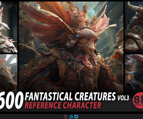 ArtStation - 600 fantastical creatures vol3 | Artworks