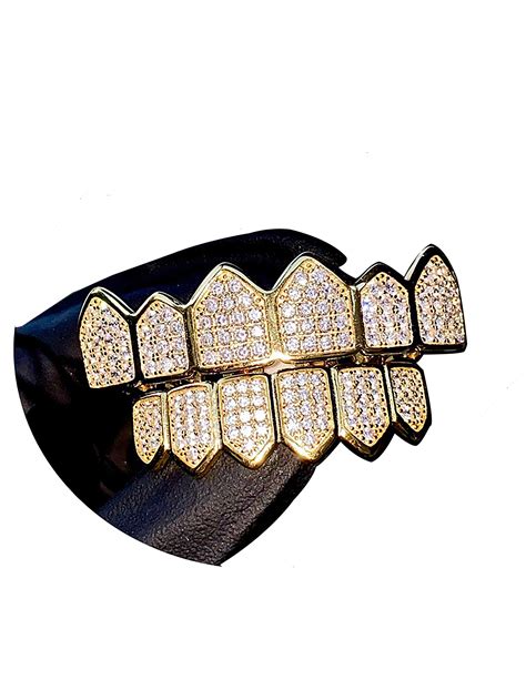 Buy K Joker Gold Grillz For Mouth Top Bottom Hip Hop Teeth Grills For