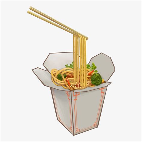 Chow Mein In Takeaway Box Premium Photo Illustration Rawpixel