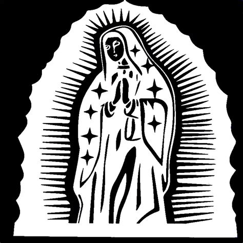 Virgin Mary Decal