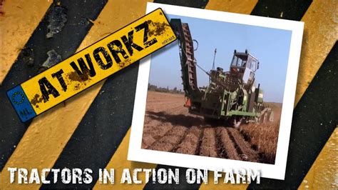 Tractors In Action On Farm Youtube