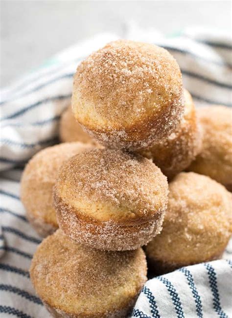 Cinnamon Sugar Donut Muffins The Salty Marshmallow