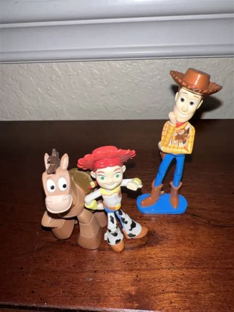 WOODY, JESSIE & Bullseye Toy Story 2 Disney Pixar Lot of 3Toys £9.46 ...