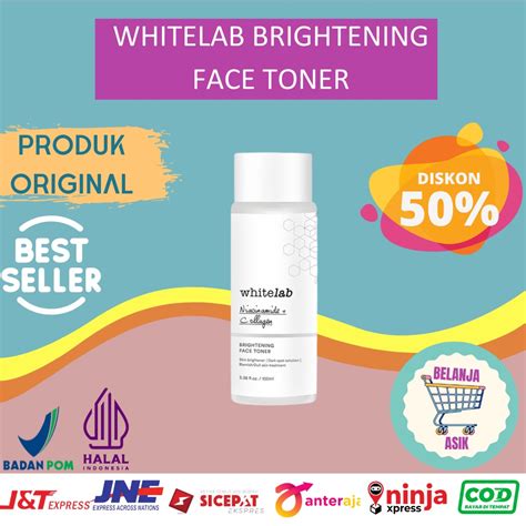 Jual Whitelab Brightening Face Toner Pencerah Menghilang Pengangkat