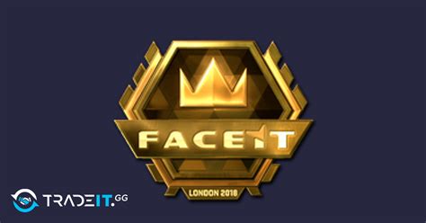 Sticker FACEIT Gold London 2018 Tradeit