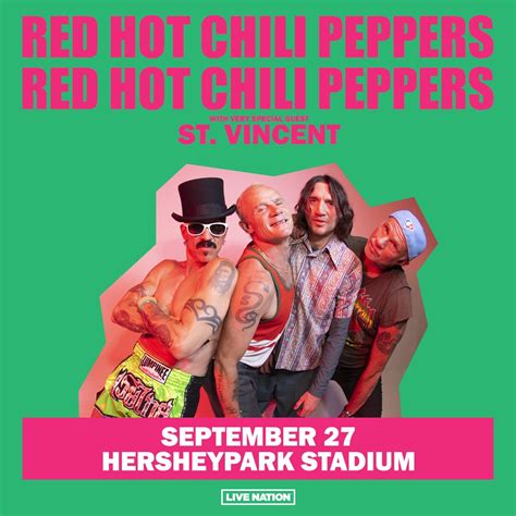 Red Hot Chili Peppers On Twitter Hersheypark Stadium Pa September