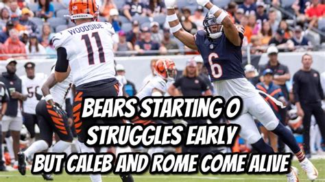 D Shines But Starting O Starts Slow Chicago Bears Vs Cincinnati