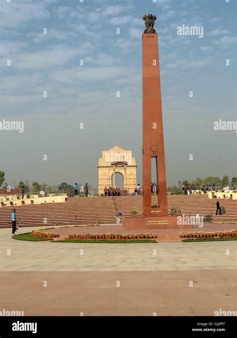 National war museum,India gate,New Delhi,India Stock Photo - Alamy