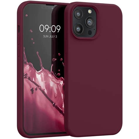 KWmobile Hard Rubber Case Θήκη Σιλικόνης 55881 190 Tawny Red iPhone