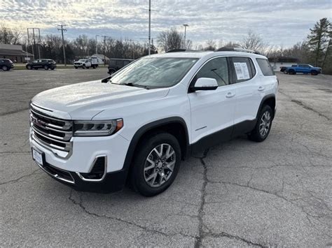 Pre Owned 2020 GMC Acadia SLT SUV In Carbondale 3884A Auffenberg Of