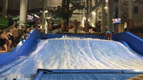 Flowrider Kalahari Resorts Poconos Pa Youtube