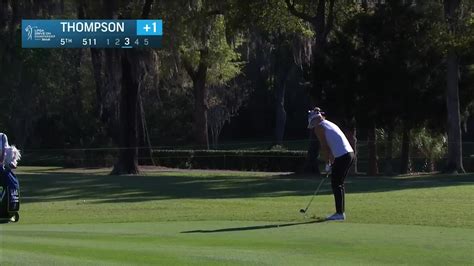 Lexi Thompson Second Round Highlights at the 2021 LPGA Drive On ...