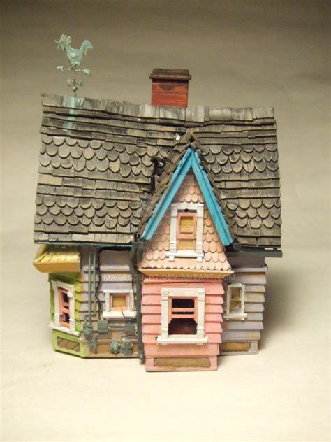 Pixardisneys Up House Model By Mattsculpt On Deviantart