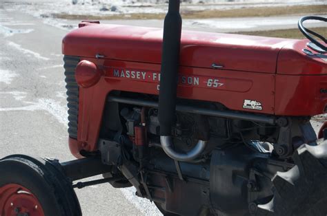 1960 Massey Ferguson 65 at Gone Farmin' Tractor Spring Classic 2014 as ...