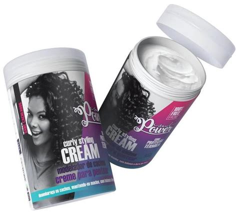 Curly Styling Cream Creme Para Pentear Soul Power G