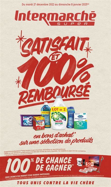 Catalogue Intermarché Super du 27 décembre au 8 janvier 2023