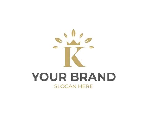 Premium Vector Initial Letter K With Leaf Logo Vector Concept Element