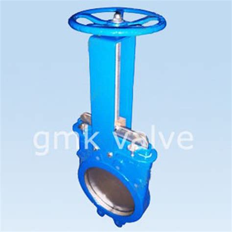 Gmk Soft Seat Sluice Knife Gate Valve Soft Seated Valve